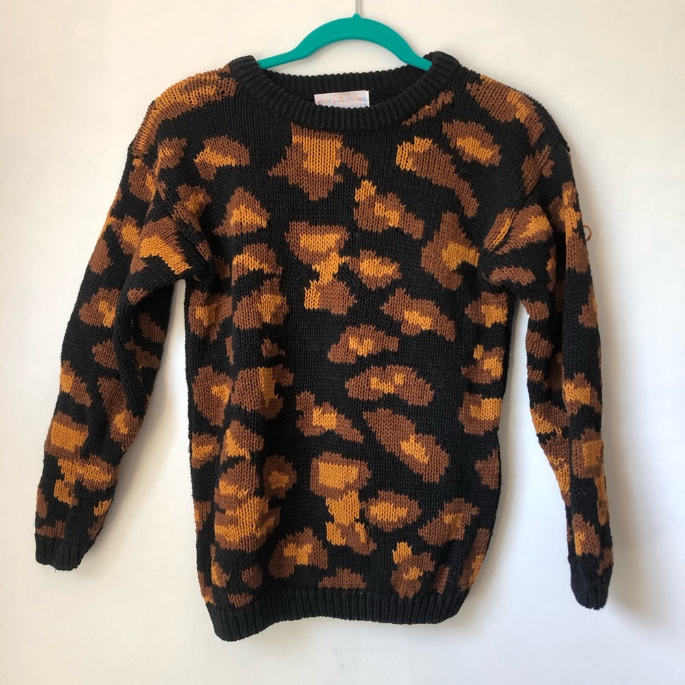 Vintage Leopard Sweater